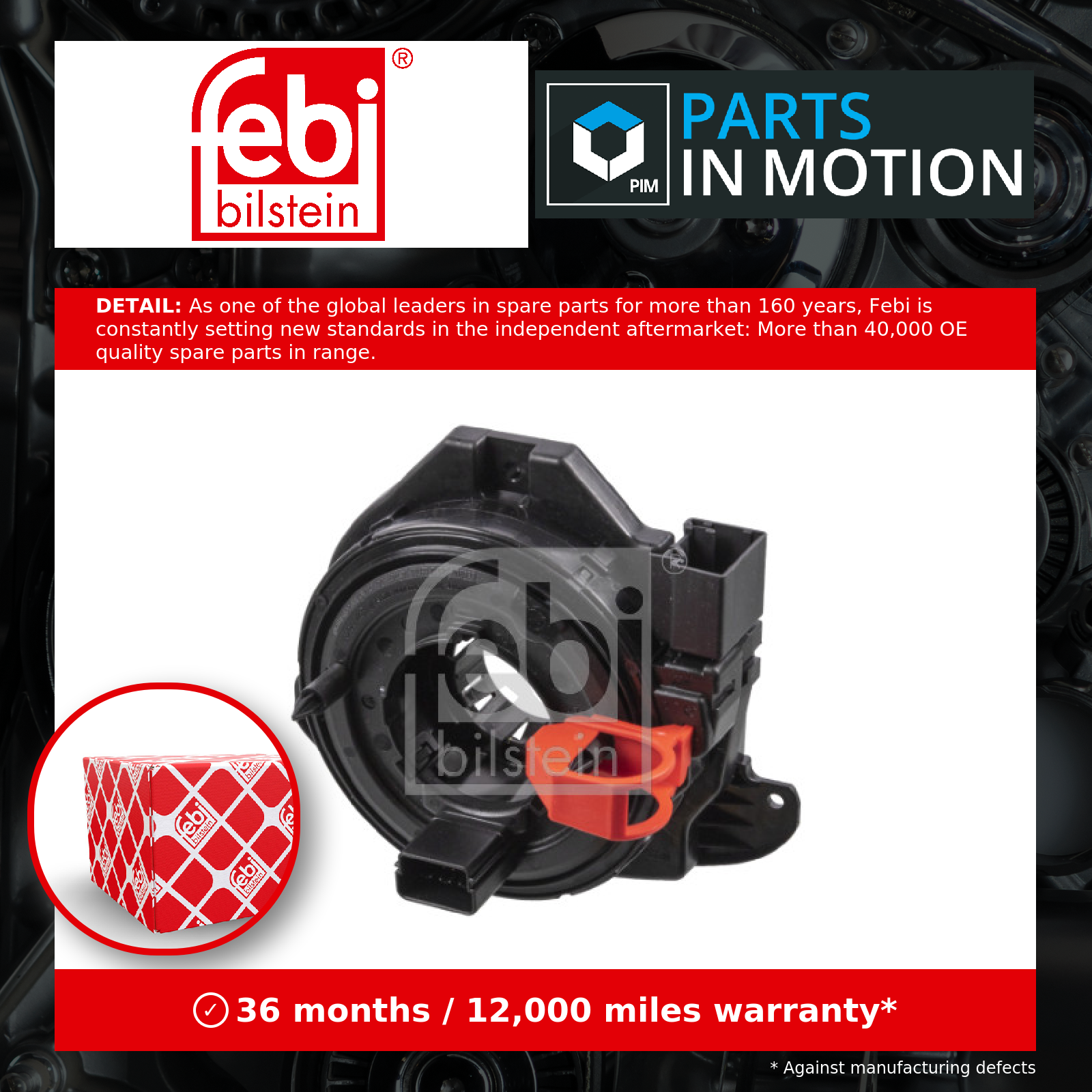 Febi  Clock Spring Squib 183548 [PM2093418]