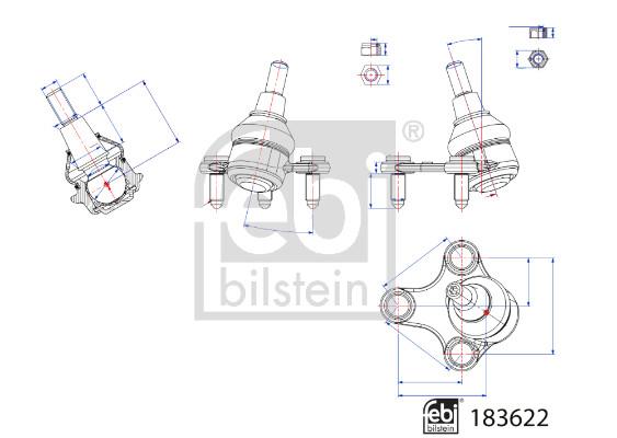 Febi 183622 Ball Joint