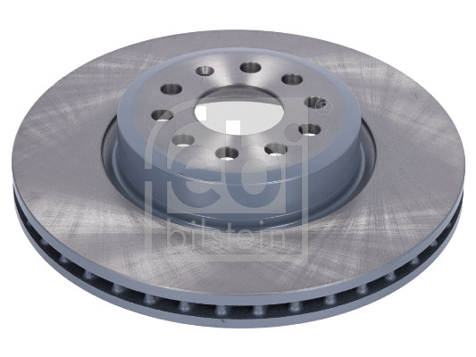 Febi 184654 2x Brake Discs Pair Vented