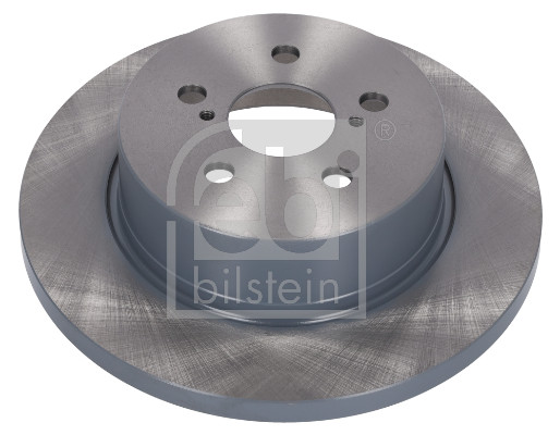 Febi 184658 2x Brake Discs Pair Solid