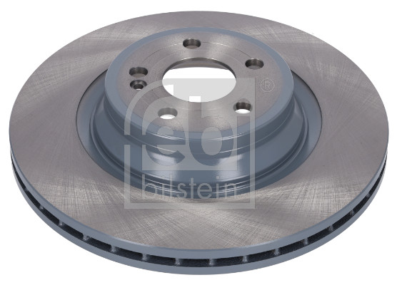 Febi 184660 2x Brake Discs Pair Vented