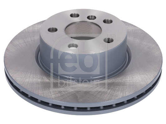 Febi 184662 2x Brake Discs Pair Vented