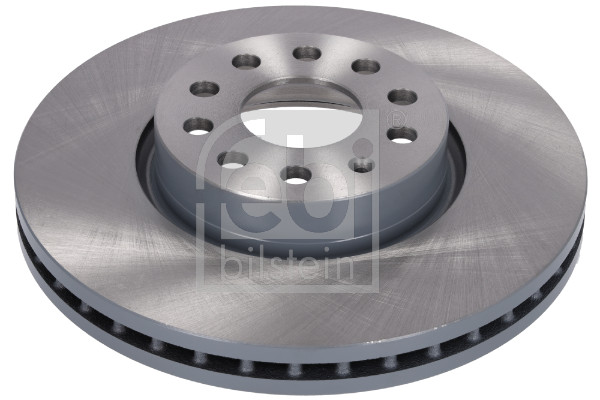 Febi 184699 2x Brake Discs Pair Vented