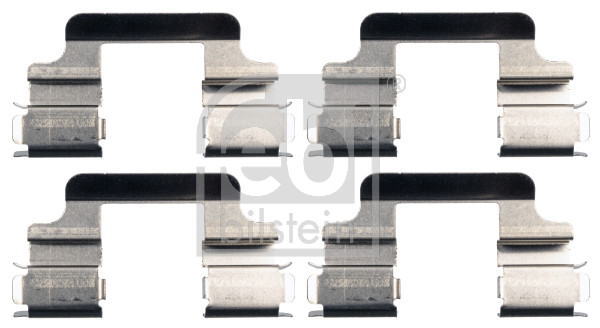 Febi 185049 Brake Pad Fitting Kit
