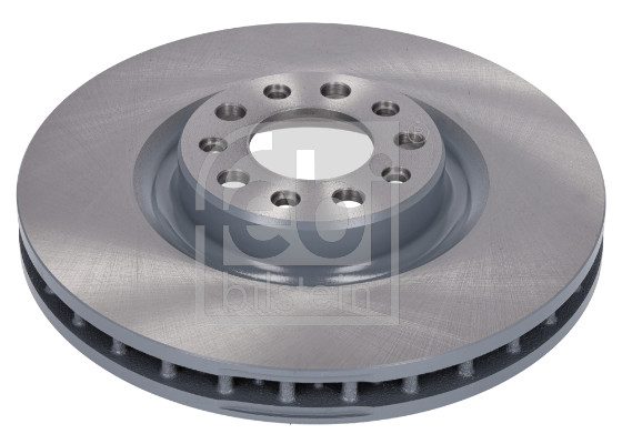 Febi 186033 2x Brake Discs Pair Vented
