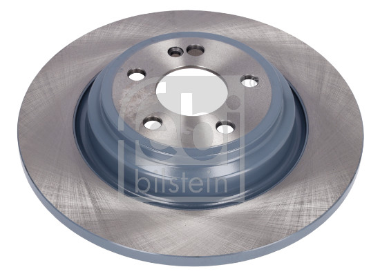 Febi 186461 2x Brake Discs Pair Solid