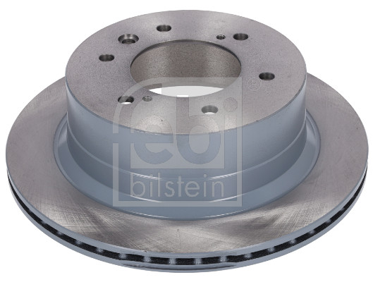 Febi 186465 2x Brake Discs Pair Vented