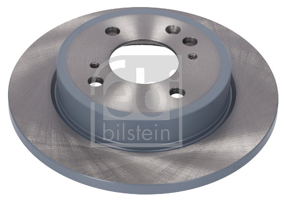 Febi 188758 2x Brake Discs Pair Solid