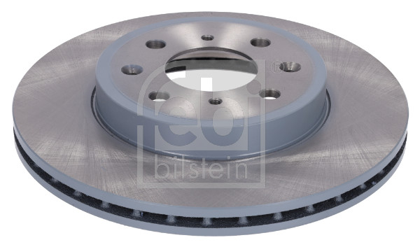 Febi 188760 2x Brake Discs Pair Vented