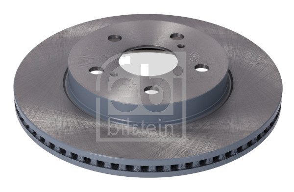 Febi 188776 2x Brake Discs Pair Vented