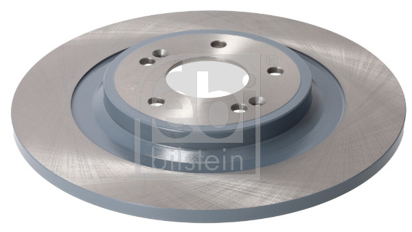 Febi 188777 2x Brake Discs Pair Solid