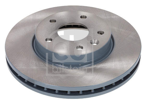 Febi 193002 2x Brake Discs Pair Vented