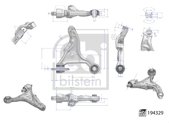 Febi 194329 Wishbone / Suspension Arm