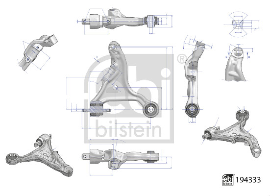 Febi 194333 Wishbone / Suspension Arm