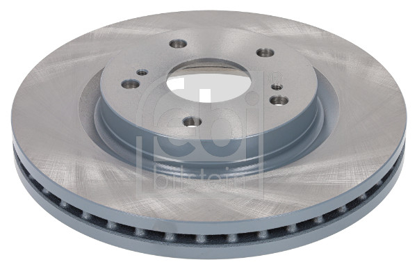 Febi 194615 2x Brake Discs Pair Vented