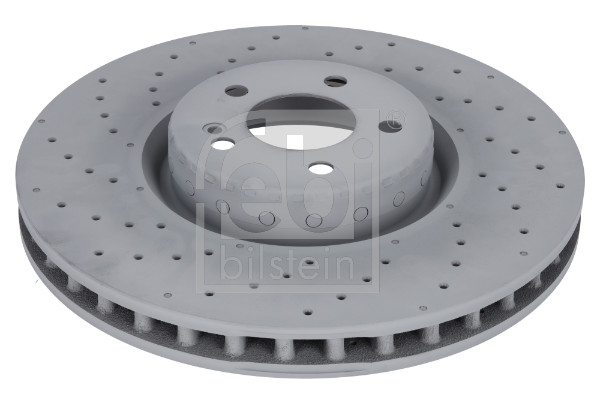 Febi 194906 2x Brake Discs Pair Vented