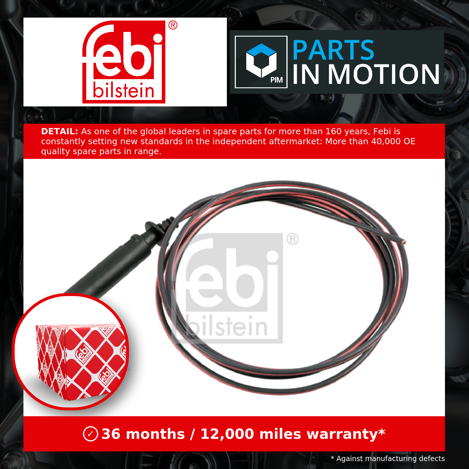Febi Glow Plug Cable Repair Set 196087 [PM2543537]