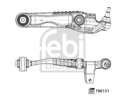Febi 196151 Wishbone / Suspension Arm