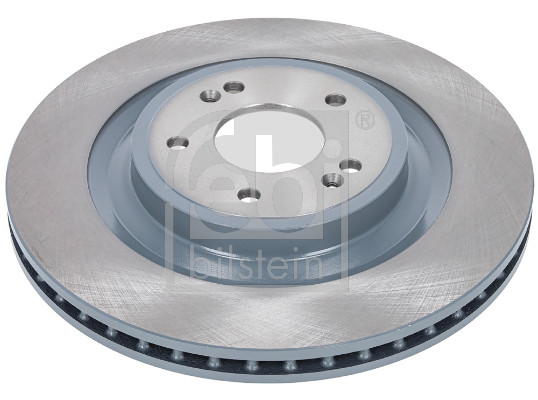 Febi 196890 2x Brake Discs Pair Vented