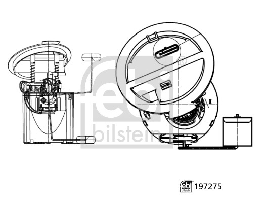 Febi 197275 Fuel Pump