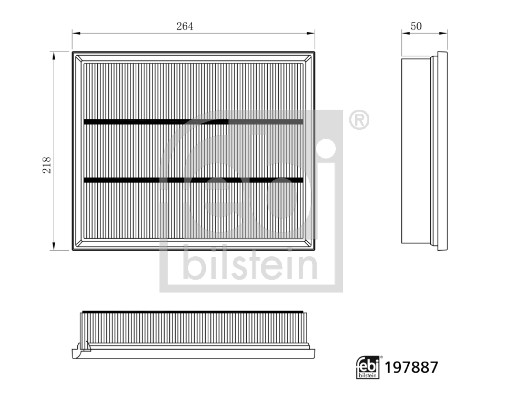 Febi 197887 Air Filter