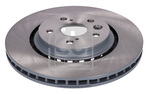 Febi 198073 2x Brake Discs Pair Vented