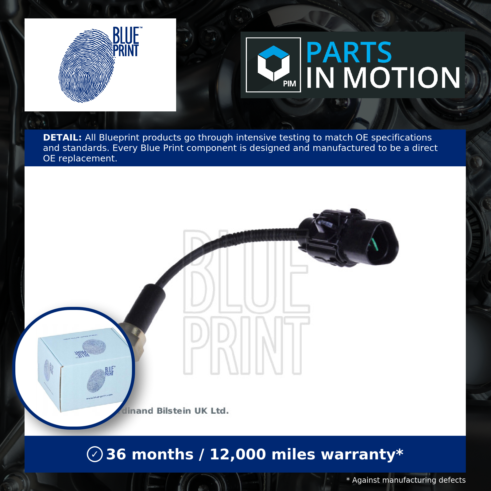 Blue Print Coolant Temperature Sensor ADG07263 [PM103089]