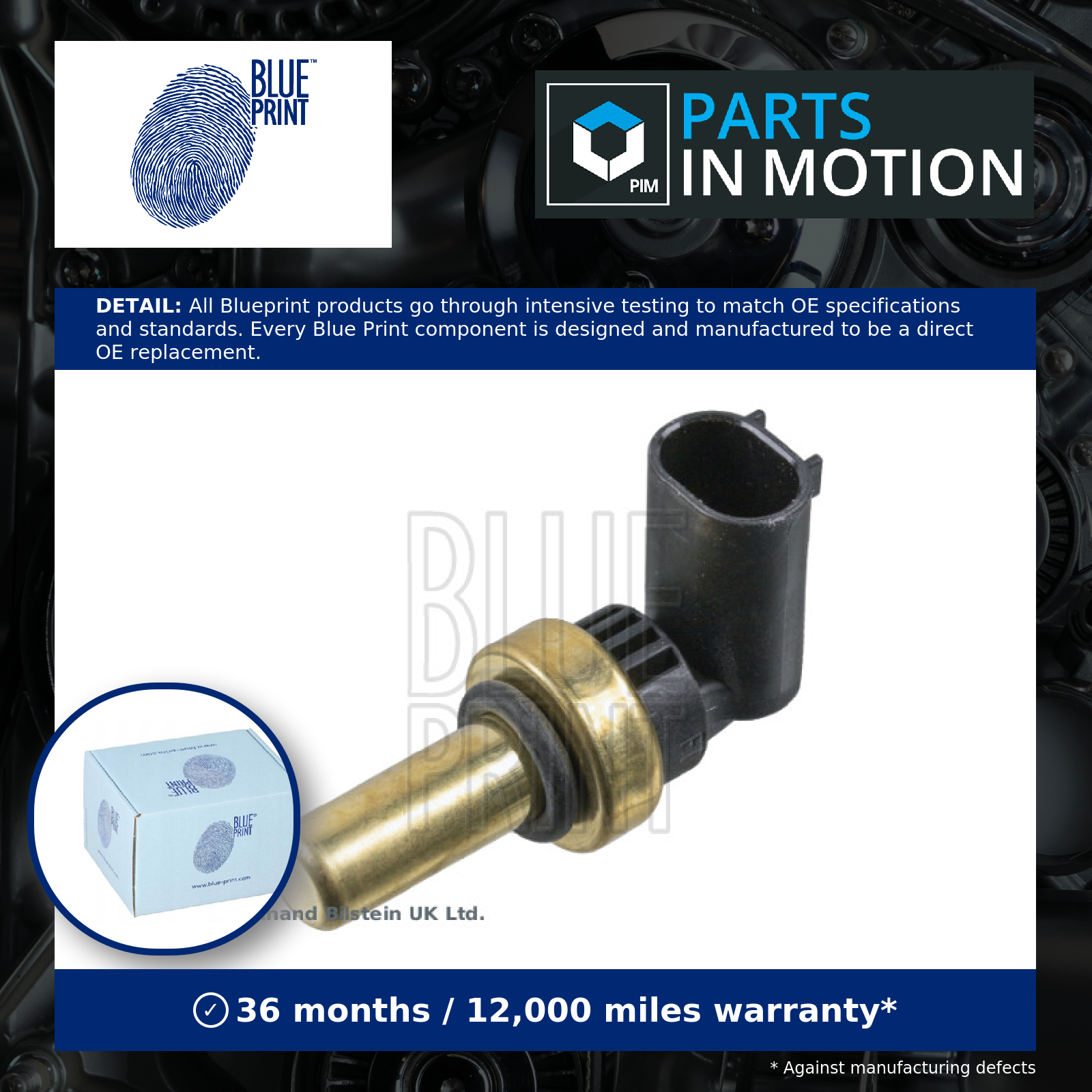 Blue Print Coolant Temperature Sensor ADG072101 [PM920811]