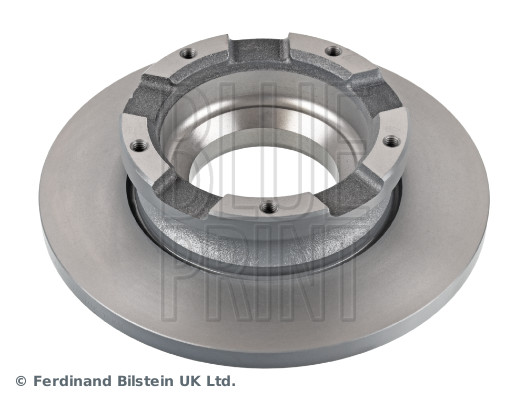 Blue Print ADF124349 2x Brake Discs Pair Solid