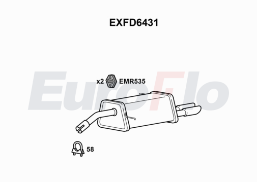 EuroFlo EXFD6431