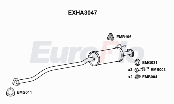 EuroFlo EXHA3047
