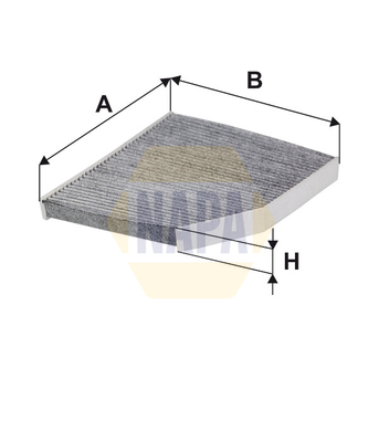 NAPA NFC4254 Pollen / Cabin Filter