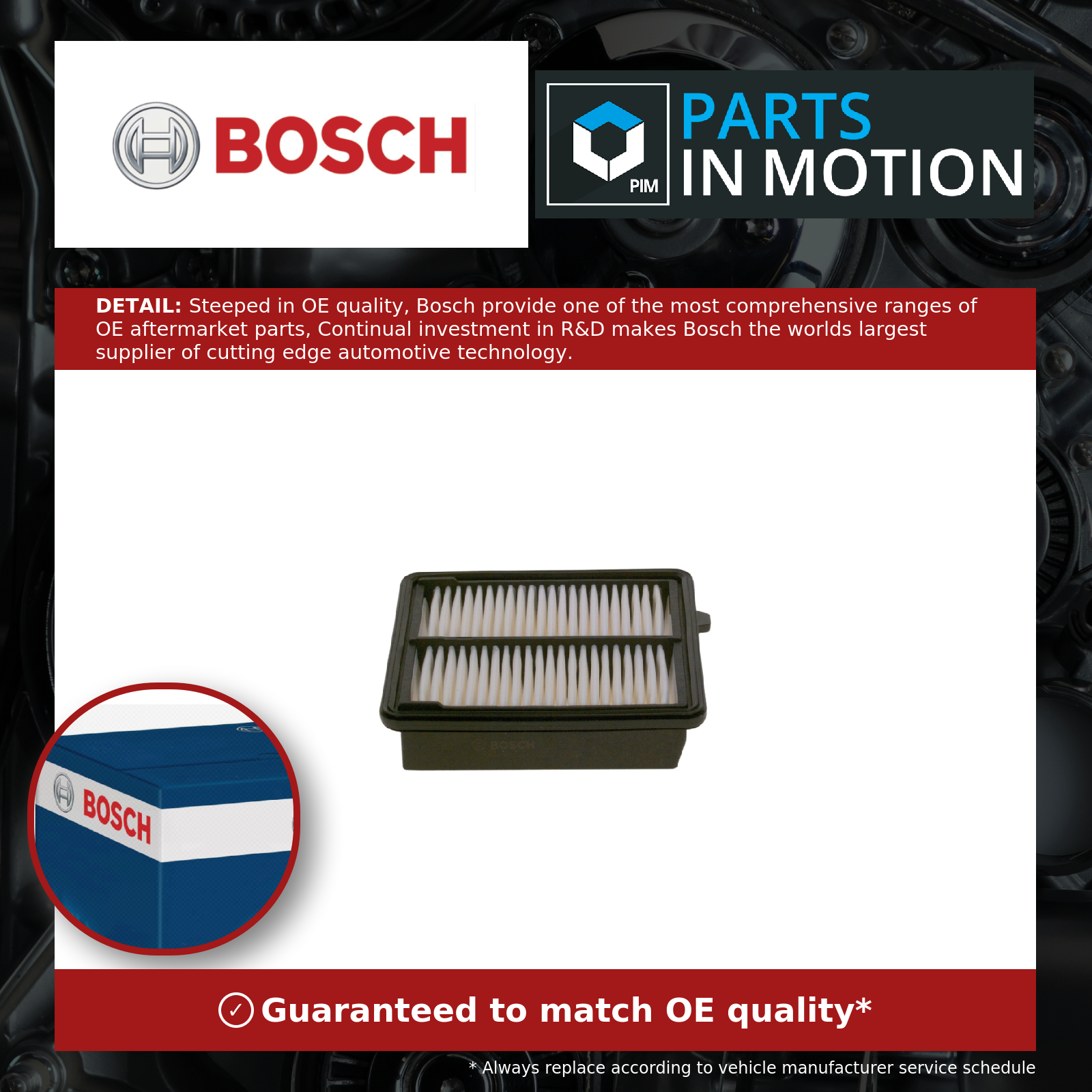 Bosch Air Filter F026400224 [PM879153]
