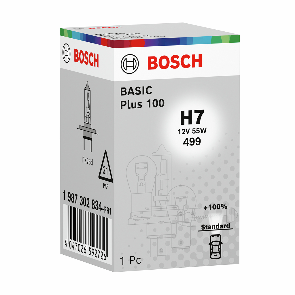 Bosch 1987302834 H7 Headlight Bulb