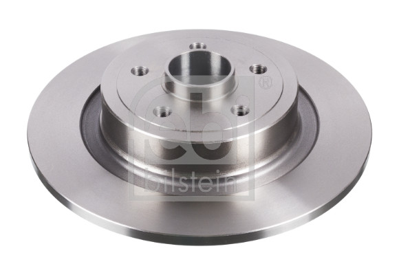 Febi 104506 2x Brake Discs Pair Solid