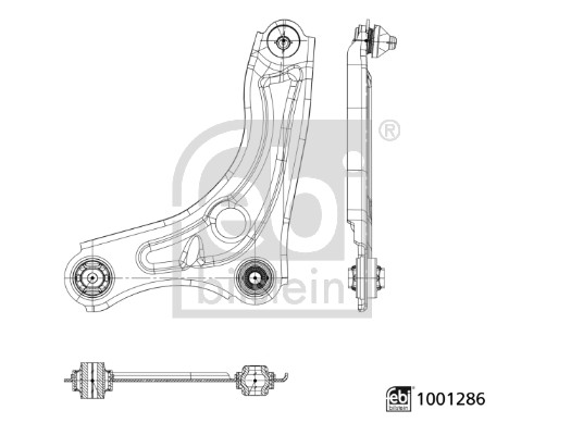 Febi 1001286 Wishbone / Suspension Arm