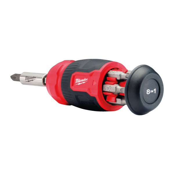 Milwaukee 4932492807 8IN1 COMPACT MULTI BIT SCREWDRIVER