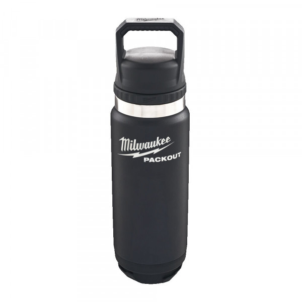 Milwaukee 4932493466 Packout Bottle 710ml Chug Blacklid