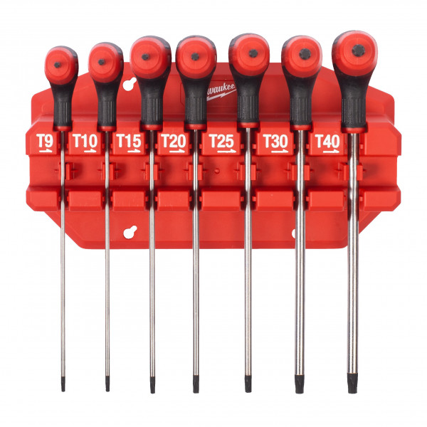 Milwaukee 4932498690 7PC TORXKEY WRENCHES SET RACK