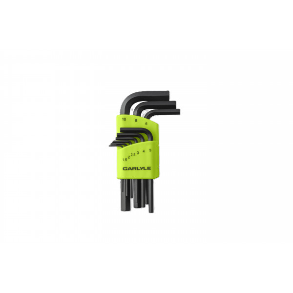 Carlyle CHKSMS9 9 PC SHORT HEX KEY SET METRIC