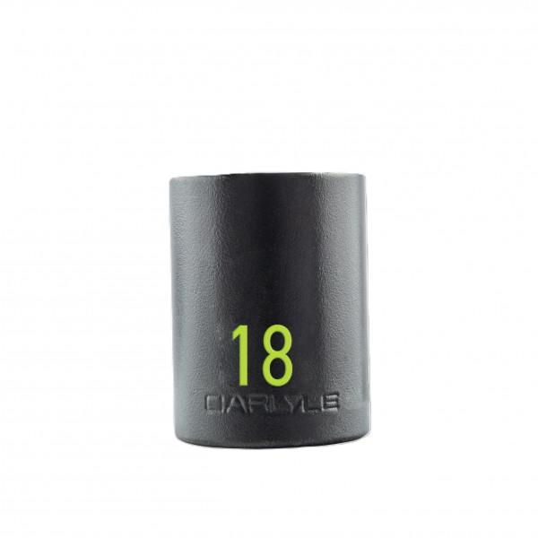 Carlyle CIS12118M 1/2dr 18mm 12 Point Impact Socket