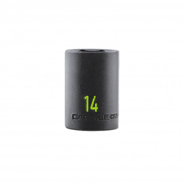 Carlyle CIS3814M 3/8DR 14MM 6POINT IMPACT SOCKET