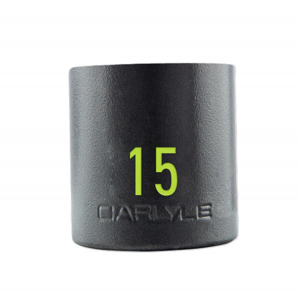 Carlyle CISST1215M 1/2dr 15mm 6pt Shallow Impact Sckt