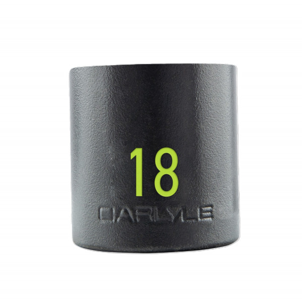 Carlyle CISST1218M 1/2dr 18mm 6pt Shallow Impact Sckt