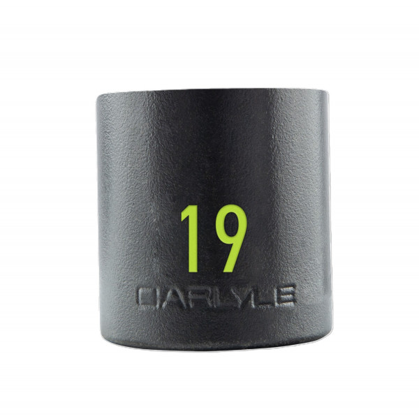 Carlyle CISST1219M 1/2dr 19mm 6pt Shallow Impact Sckt