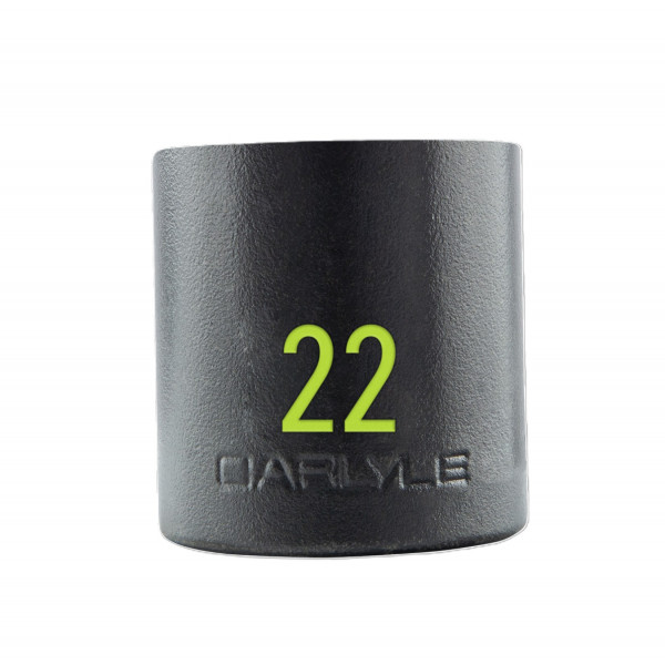 Carlyle CISST1222M 1/2dr 22mm 6pt Shallow Impact Sckt