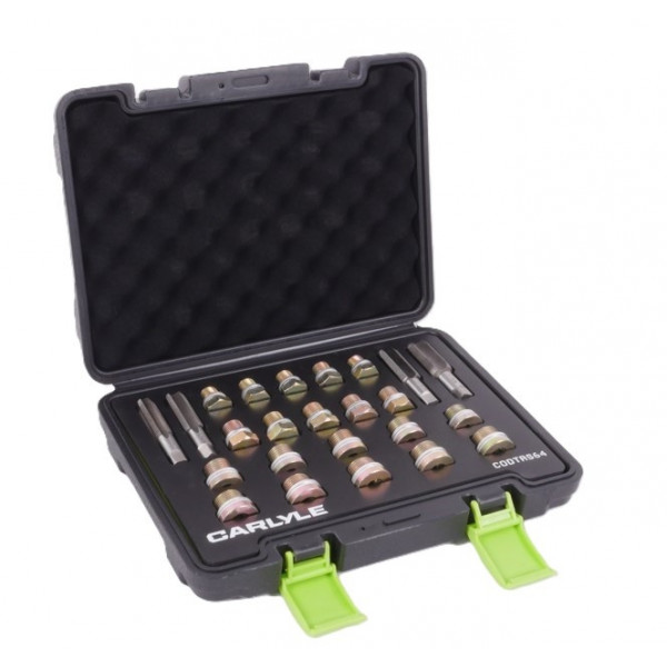 Carlyle CODTRS64 64pc Oil Drain Thread Repair Kit