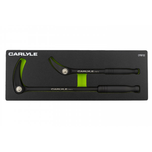Carlyle CPBF02 2pc Pry Bar Set 10in And 16in