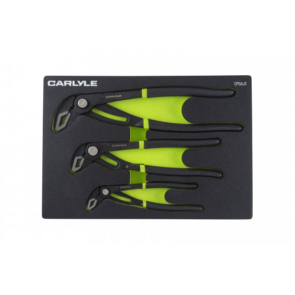 Carlyle CPSAJ3 3PC ADJUSTABLE LOCK JAW PLIER SET