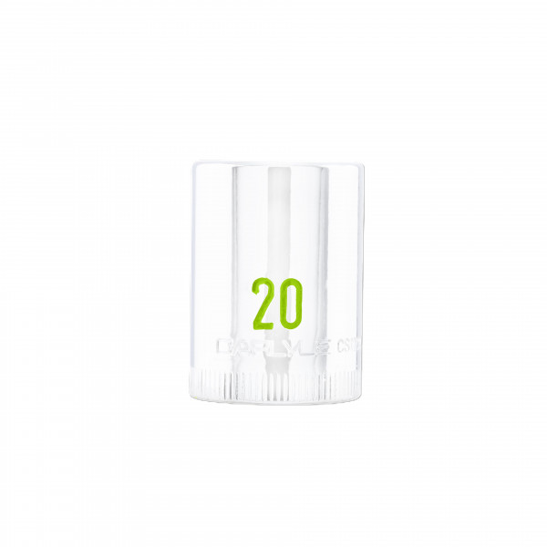 Carlyle CS12020M 1/2dr 20mm 6pt Chrome Socket